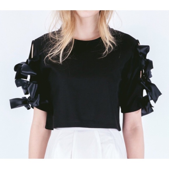 ASOS Ziztar Cinderella's Magic Ribbon Top w/ Bow - Picture 4 of 6